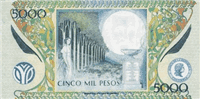 5000 Colombian pesos (Reverse)