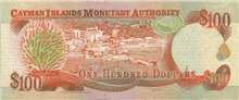 100 Cayman Islands dollars (Reverse)