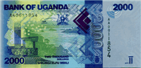 2000 Ugandan shillings (Obverse)
