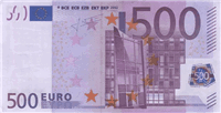 500 Euros (Obverse)