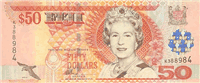 50 Fijian dollars (Obverse)