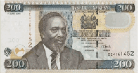 200 Kenyan shillings (Obverse)