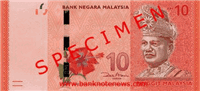 10 Malaysian ringgit (Obverse)