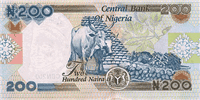 200 Nigerian naira (Reverse)