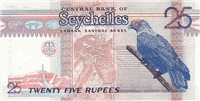 25 Seychelles rupee (Reverse)