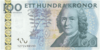 100 Swedish kronor (Obverse)
