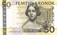 50 Swedish kronor (Obverse)