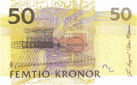 50 Swedish kronor (Reverse)