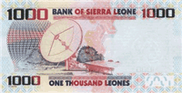1000 Sierra Leonean leones (Reverse)
