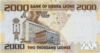 2000 Sierra Leonean leones (Reverse)
