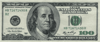 100 United States dollars (Obverse)