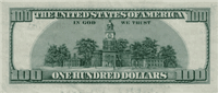 100 United States dollars (Reverse)