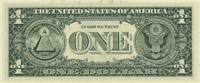 1 United States dollar (Reverse)