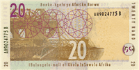 20 South African rand (Reverse)